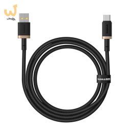 Kabel Baseus Dura USB-Typ C 60W 1m (czarno-złoty)