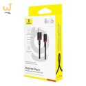 Kabel Baseus Dura USB-Typ C 60W 1m (czerwono-czarny)