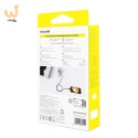 Kabel Baseus Dura USB-Typ C 60W 2m (czerwono-czarny)