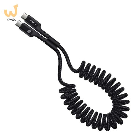 Kabel Baseus Fish-Eye Typ C-Typ C 100W 1m (czarny) Kabel Baseus Fish-Eye Typ C-Typ C 100W 1m (czarny)