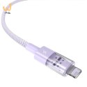 Kabel Baseus Gem 2.4A 1m (fioletowy)
