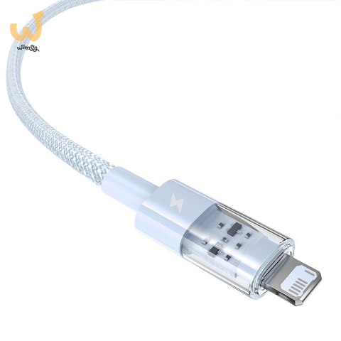 Kabel Baseus Gem 2.4A 1m (niebieski) Kabel Baseus Gem 2.4A 1m (niebieski)
