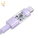 Kabel Baseus Gem 2.4A 2m (fioletowy)