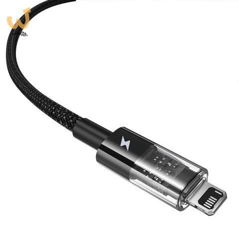 Kabel Baseus Gem Typ C 2.4A 1m (czarny) Kabel Baseus Gem Typ C 2.4A 1m (czarny)