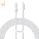 Kabel Baseus Gem Typ C-Typ C 100W 2m (biały)
