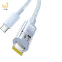 Kabel Baseus Gem Typ C-Typ C 100W 2m (niebieski)