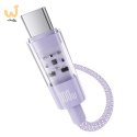 Kabel Baseus Gem Typ C-Typc C 100W 2m (fioletowy)