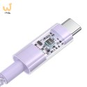 Kabel Baseus Gem Typ C-Typc C 100W 2m (fioletowy)