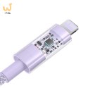 Kabel Baseus Gem USB C-IP 20W 2m (fioletowy)