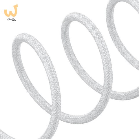 Kabel Baseus Gem USB-USB C 100W 1m (biały) Kabel Baseus Gem USB-USB C 100W 1m (biały)
