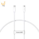 Kabel Baseus Superior Typ C-Typ C 240W 1m (biały)