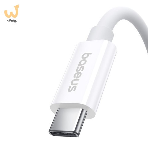 Kabel Baseus Superior Typ C-Typ C 240W 1m (biały) Kabel Baseus Superior Typ C-Typ C 240W 1m (biały)