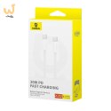 Kabel Baseus Superior Typ C-Typ C 30W 1m (biały)