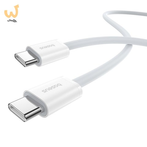 Kabel Baseus Superior Typ C-Typ C 30W 2m (biały) Kabel Baseus Superior Typ C-Typ C 30W 2m (biały)