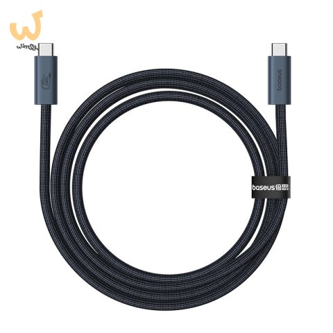 Kabel Baseus Typ C-Typ C 240W 1m (czarny) Kabel Baseus Typ C-Typ C 240W 1m (czarny)