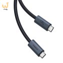 Kabel Baseus Typ C-Typ C 240W 1m (czarny)