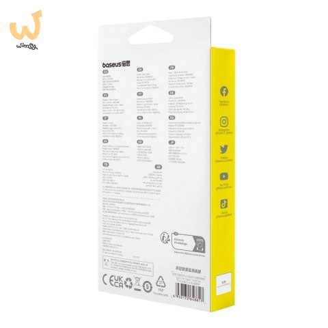 Kabel Baseus Typ C-Typ C 240W 1m (czarny) Kabel Baseus Typ C-Typ C 240W 1m (czarny)