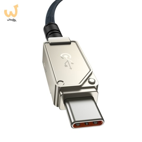 Kabel Baseus Unbreakable Typ C-Typ C 100W 1m (biały) Kabel Baseus Unbreakable Typ C-Typ C 100W 1m (biały)