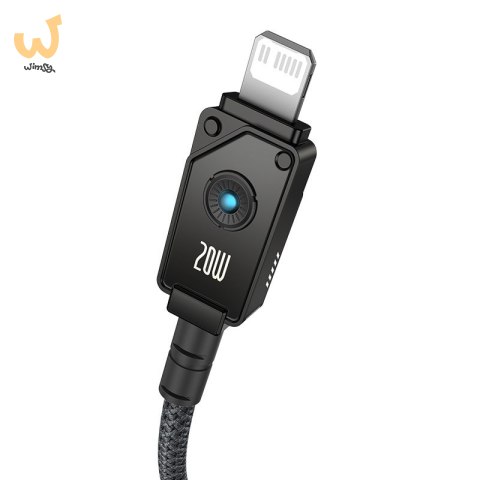 Kabel Baseus Unbreakable USB C-IP 20W 2m (czarny) Kabel Baseus Unbreakable USB C-IP 20W 2m (czarny)