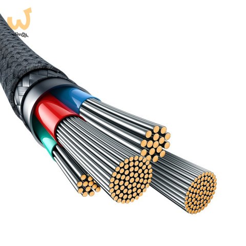 Kabel Baseus Unbreakable USB-IP 2.4A 1m (biały) Kabel Baseus Unbreakable USB-IP 2.4A 1m (biały)
