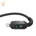 Kabel Baseus Unbreakable USB-IP 2.4A 1m (czarny)
