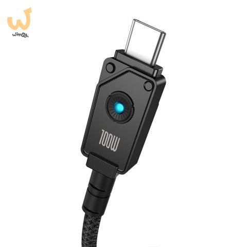 Kabel Baseus Unbreakable USB-USB C 100W 2m (czarny) Kabel Baseus Unbreakable USB-USB C 100W 2m (czarny)