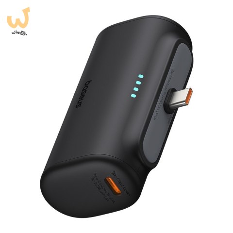 Powerbank Baseus Compact 5000mAh USB-C (czarny) Powerbank Baseus Compact 5000mAh USB-C (czarny)