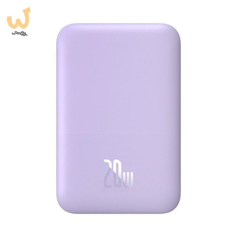 Powerbank Baseus Magnetic Mini Air 6000mAh (fiolet) Powerbank Baseus Magnetic Mini Air 6000mAh (fiolet)
