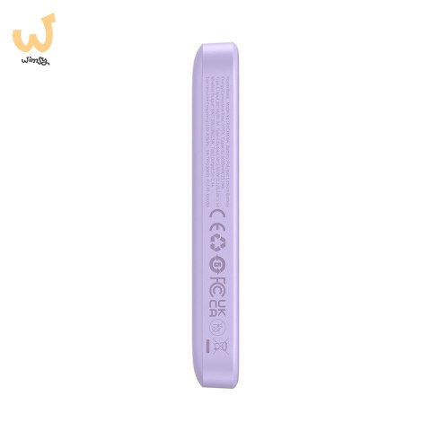 Powerbank Baseus Magnetic Mini Air 6000mAh (fiolet) Powerbank Baseus Magnetic Mini Air 6000mAh (fiolet)