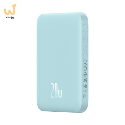 Powerbank Baseus Magnetic Mini Air 6000mAh (niebieski) Powerbank Baseus Magnetic Mini Air 6000mAh (niebieski)