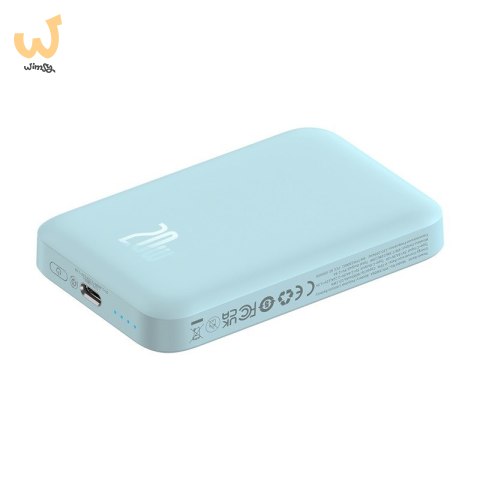 Powerbank Baseus Magnetic Mini Air 6000mAh (niebieski) Powerbank Baseus Magnetic Mini Air 6000mAh (niebieski)