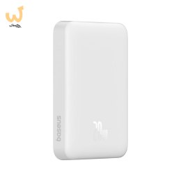 Powerbank Baseus Magnetic Mini Air Wireless 10000mAh 20W+kabel USB C-USB C (biały)