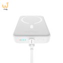 Powerbank Baseus Magnetic Mini Air Wireless 10000mAh 20W+kabel USB C-USB C (biały)