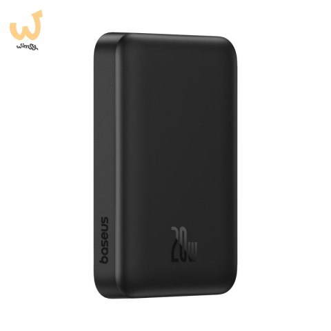 Powerbank Baseus Magnetic Mini Air Wireless 10000mAh 20W+kabel USB C-USB C (czarny) Powerbank Baseus Magnetic Mini Air Wireless 10000mAh 20W+kabel USB C-USB C (czarny)