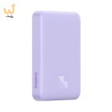 Powerbank Baseus Magnetic Mini Air Wireless 10000mAh 20W+kabel USB C-USB C (fiolet)