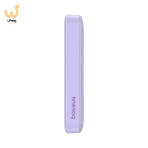 Powerbank Baseus Magnetic Mini Air Wireless 10000mAh 20W+kabel USB C-USB C (fiolet) Powerbank Baseus Magnetic Mini Air Wireless 10000mAh 20W+kabel USB C-USB C (fiolet)