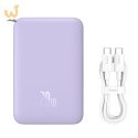 Powerbank Baseus Magnetic Mini Air Wireless 10000mAh 20W+kabel USB C-USB C (fiolet)