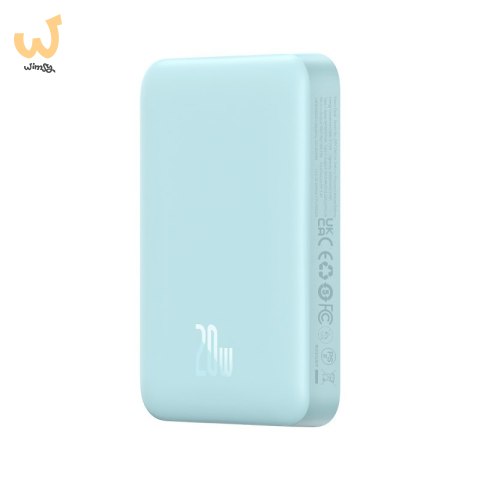 Powerbank Baseus Magnetic Mini Air Wireless 10000mAh 20W+kabel USB C-USB C (niebieski) Powerbank Baseus Magnetic Mini Air Wireless 10000mAh 20W+kabel USB C-USB C (niebieski)