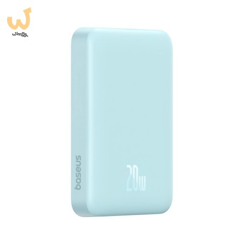 Powerbank Baseus Magnetic Mini Air Wireless 10000mAh 20W+kabel USB C-USB C (niebieski) Powerbank Baseus Magnetic Mini Air Wireless 10000mAh 20W+kabel USB C-USB C (niebieski)