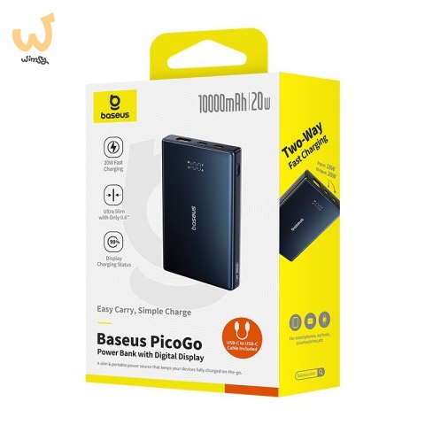 Powerbank Baseus PicoGo 10000mAh (czarny) Powerbank Baseus PicoGo 10000mAh (czarny)