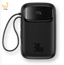 Powerbank Baseus Qpow 2 10000mAh 30W 2xUSB-C (czarny)
