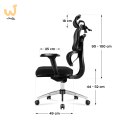 Fotel biurowy MA-Manager 4.9 Black