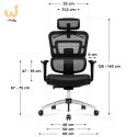 Fotel biurowy MA-Manager 4.9 Black