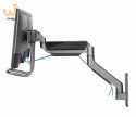 GEMBIRD ŚCIENNE REGULOWANE RAMIĘ/UCHWYT NA 2 MONITORY 17-32, VESA 100X100MM, DO 8 KG