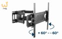 GEMBIRD UCHWYT ŚCIENNY LCD 37"-70" VESA MAX 600 X 400MM, DO 35KG