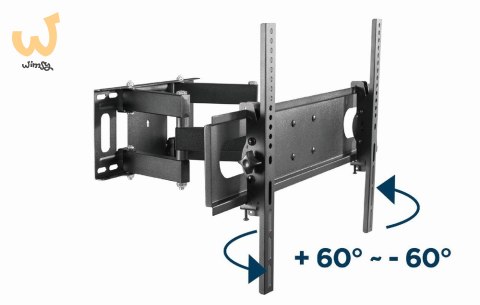 GEMBIRD UCHWYT ŚCIENNY LCD 37"-70" VESA MAX 600 X 400MM, DO 35KG GEMBIRD UCHWYT ŚCIENNY LCD 37"-70" VESA MAX 600 X 400MM, DO 35KG