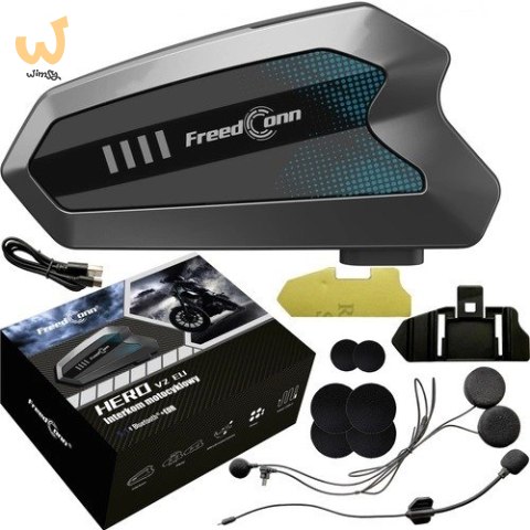 Interkom motocyklowy FreedConn HERO V2 EU Interkom motocyklowy FreedConn HERO V2 EU