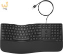Klawiatura HP 480 Comfort Wired Keyboard przewodowa czarna 8T6M1AA