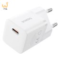 Ładowarka Baseus GaN5 mini 1C 25W+kabel USB-C biały