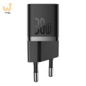 Ładowarka Baseus GaN5 mini 1C 30W EU+kabel USB-C (cluster black)